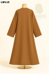 Caramel Minimalist Abaya