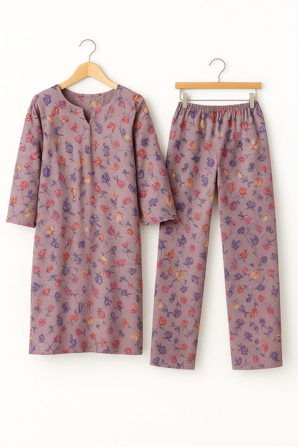 Maria B. – Lavender Blossom Printed Lawn 2-Piece (Stitched)